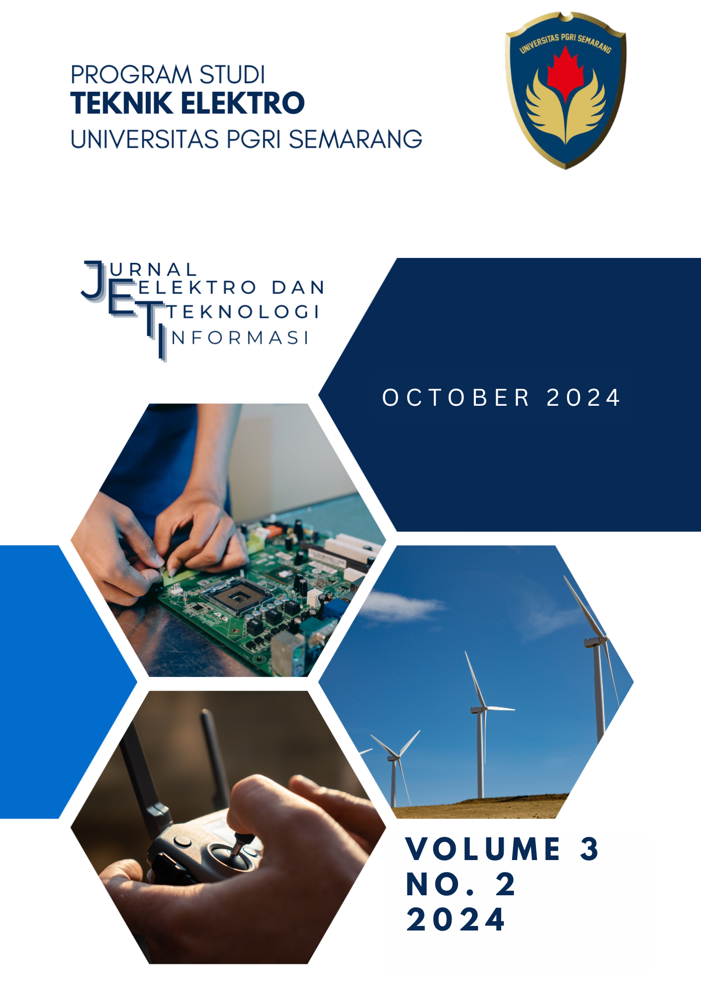 					View Vol. 3 No. 1 (2024): Jurnal Elektro dan Teknologi Informasi: OKTOBER
				