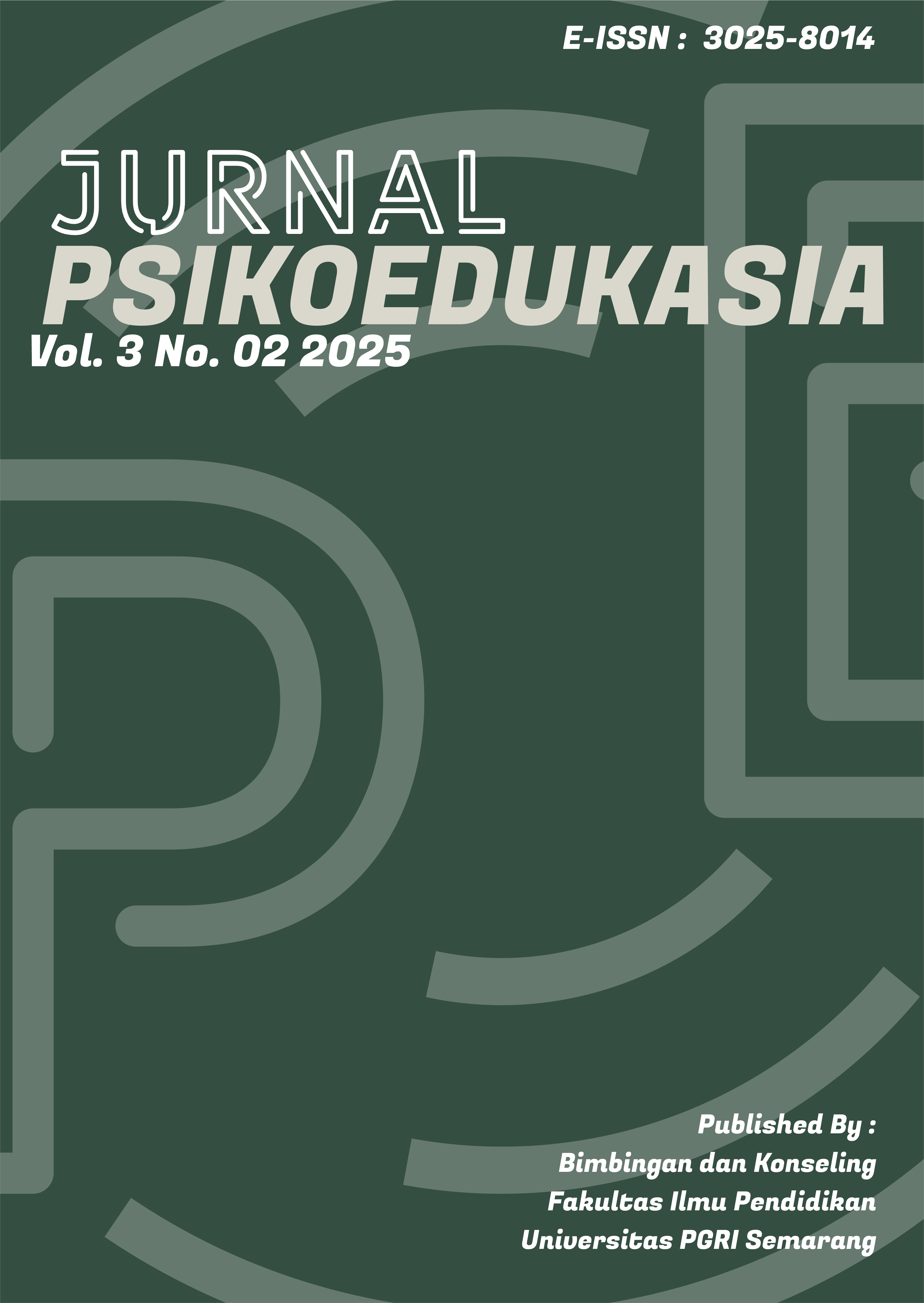 					View Vol. 3 No. 2 (2025): Psikoedukasia
				